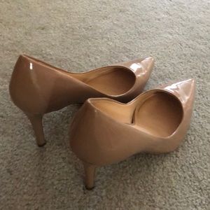 Tan stilettos